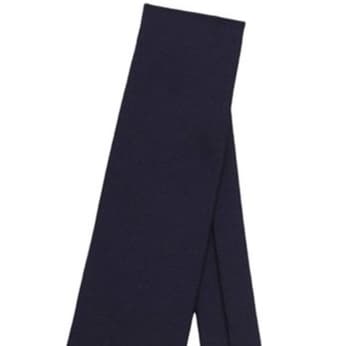 洗練シルエット高級無地ネクタイ