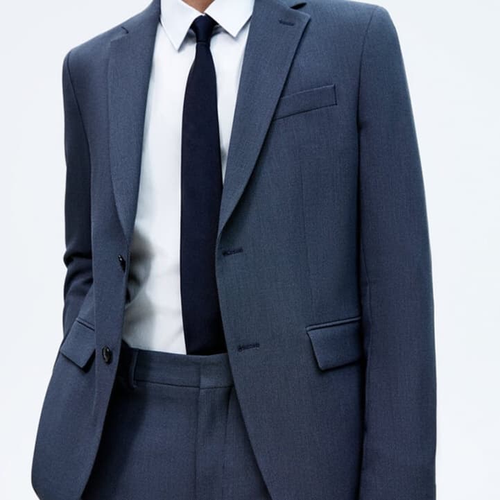 上質シルク風 ビジネスフォーマルネクタイ