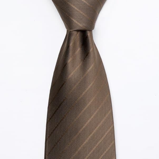 ネクタイ 上質感漂う斜め織りストライプ