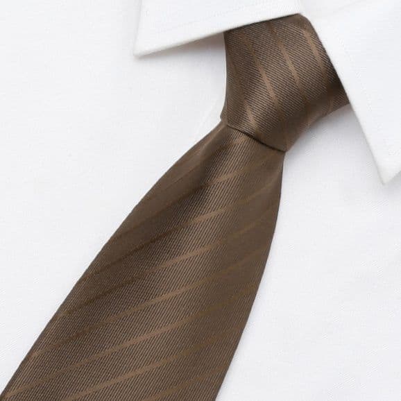ネクタイ 上質感漂う斜め織りストライプ