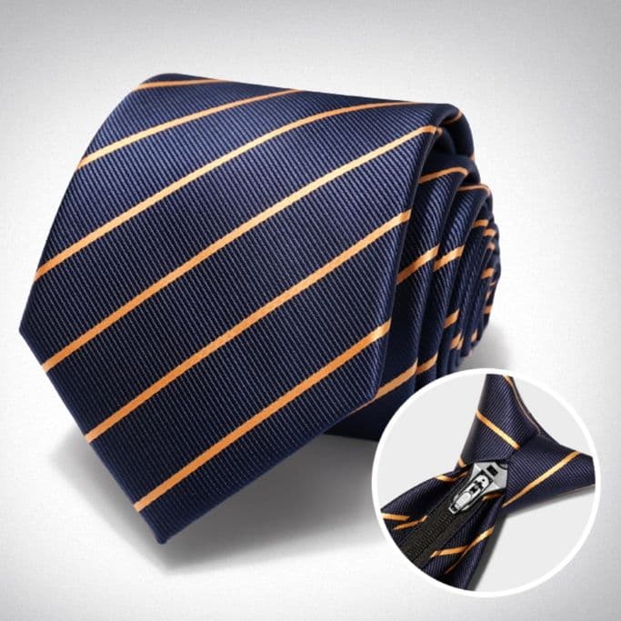 ネクタイ 紳士格調 斜線模様