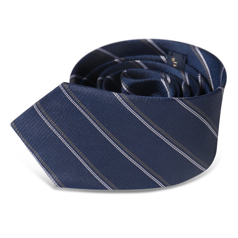 ネクタイ 格調高い紳士のストライプ