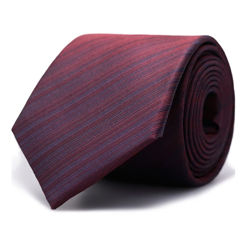 上質シルク ストライプ ネクタイ
