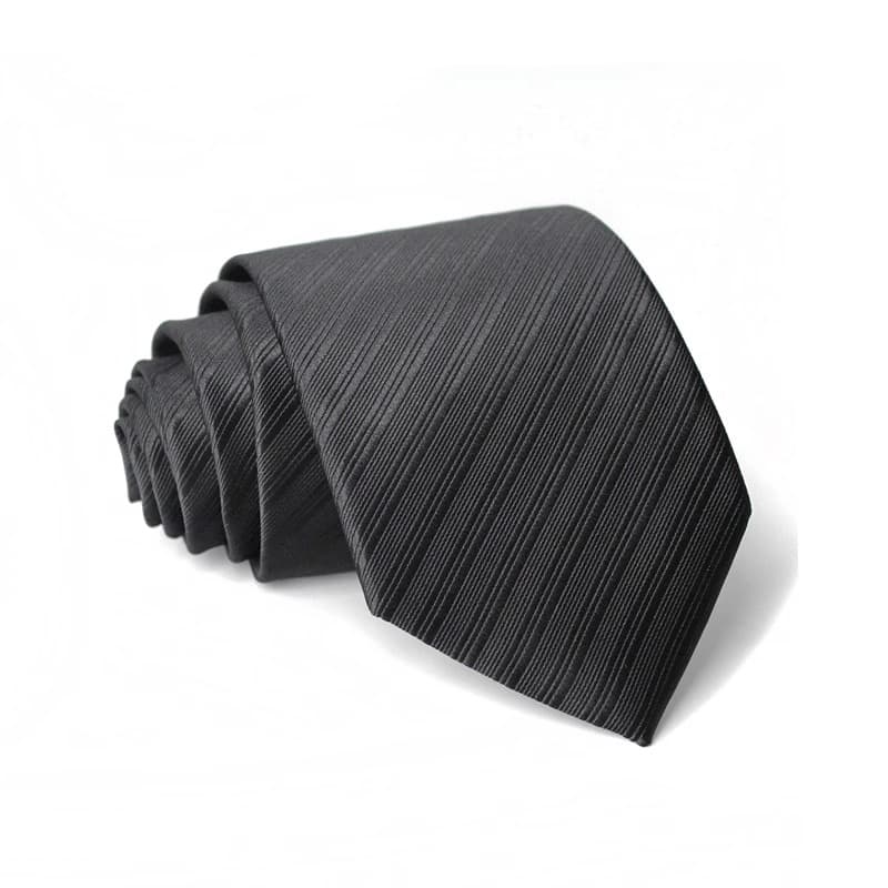 シルクストライプネクタイ