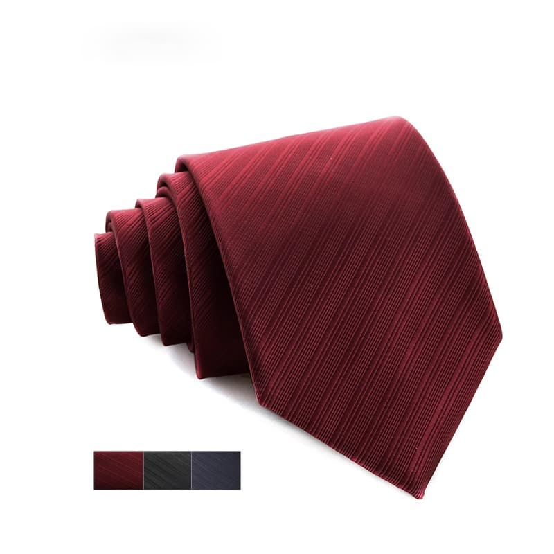 シルクストライプネクタイ